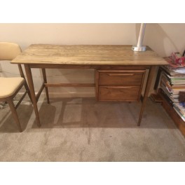 Mid Century Heywood Wakefeild Desk w/chair  c. 1960