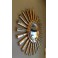 Gilded sunburst wall mirror c. 1960