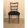 Set 6 Italian Mid Century dining chairs c. 1940. 