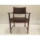 Set of 6 Mid C. rosewood arm chairs . Denmark  