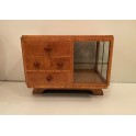 French Art Deco side table / vitrine c. 1930 ' SOLD '