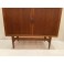 Scandinavian Two Door Tambour  cabinet c. 1960