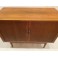 Scandinavian Two Door Tambour  cabinet c. 1960