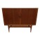 Scandinavian Two Door Tambour  cabinet c. 1960