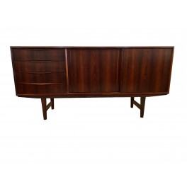 Rosewood Danish modern buffet  c. 1980