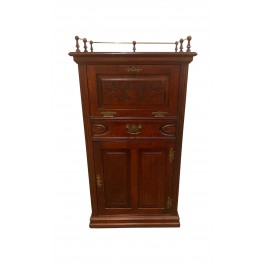Antique petite secretaire c 1900 Antique petite secretaire c 1900