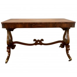 Baker rosewood library table c. 1960 Baker rosewood library table c. 1960