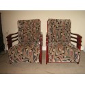 Pr. Art Deco lounge chairs c. 1938 'SOLD'