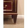 Empire mahogany chest  c 1890