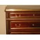 Empire mahogany chest  c 1890