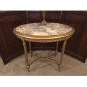 Louis XVI gilded side table c. 1890 