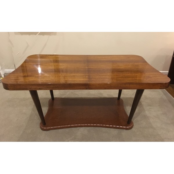American Art Deco Gilbert Rohde Dining Table C 1940 Classic