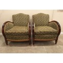 Pair French bergere chairs c. 1930's 'SOLD'