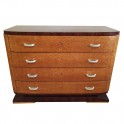 Mid Century Art Deco style chest  c. 1950'S  'SOLD '