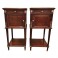 Pr. Louis XVI mahogany nightstands  c. 1890 